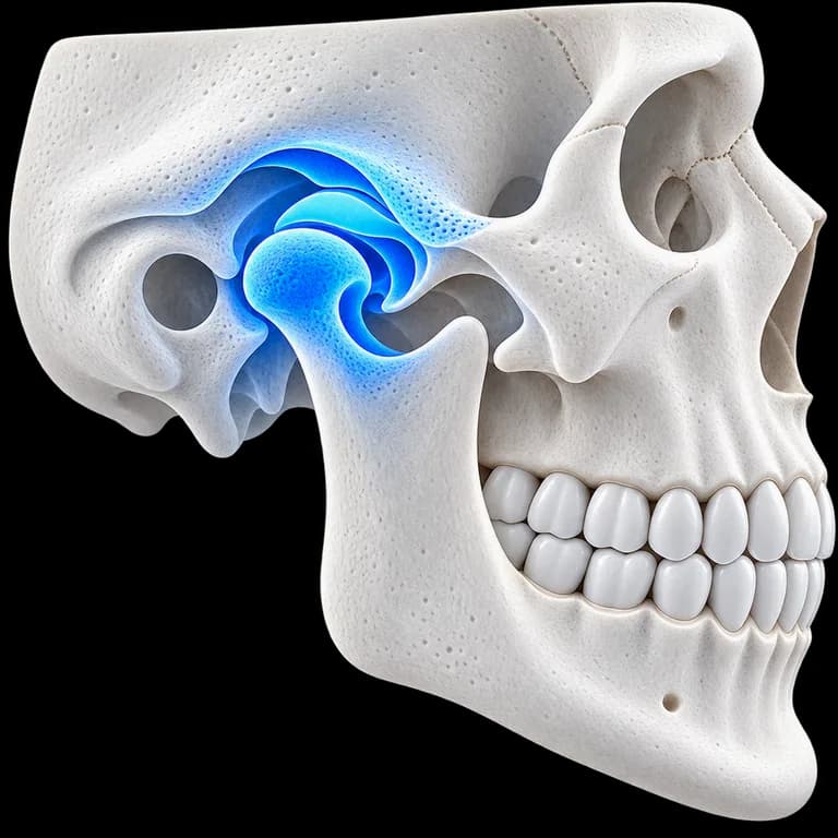 TMJ qapalı ağızla