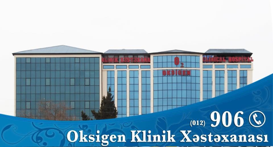 Oksigen Klinik xəstəxanası, klinika, xəstəxana — şəkil 1